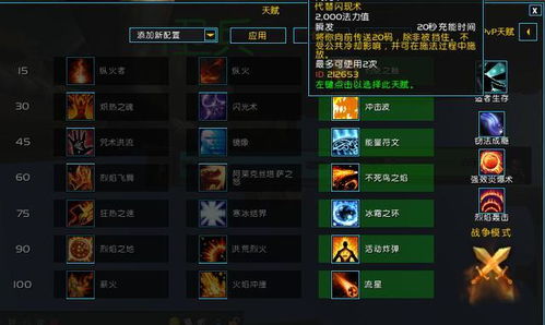 魔兽火法师天赋加点,魔兽世界:火法师天赋加点,燃烧的魔法之旅!