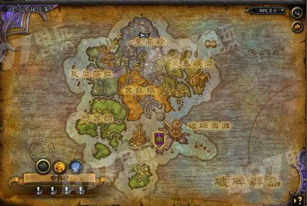 魔兽世界 地图,魔兽世界:揭秘地图背后的神秘世界