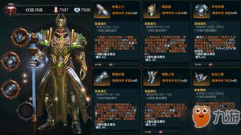 骑士装备:铁甲坚盾,荣耀的象征!