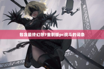 包含最终幻想7重制版pc战斗的词条