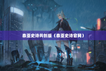 泰亚史诗共创版（泰亚史诗官网）