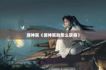 原神胚（原神胚胎怎么获得）