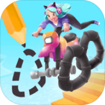 《Scribble rider 1.720 安卓版》游戏简单介绍_无下载,耐玩的益智休闲游戏推荐