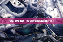 宝可梦朱紫铁（宝可梦朱紫铁荆棘在哪）