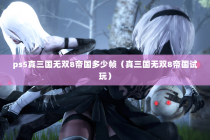 ps5真三国无双8帝国多少帧（真三国无双8帝国试玩）