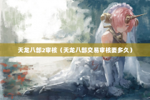 天龙八部2审核（天龙八部交易审核要多久）