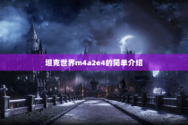 坦克世界m4a2e4的简单介绍